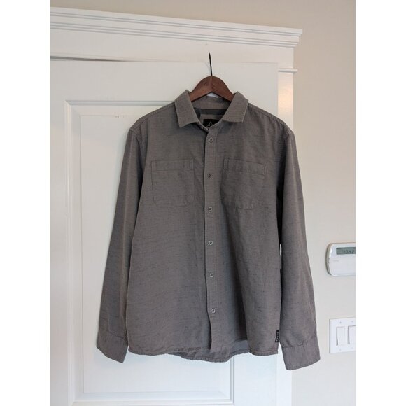 prAna Other - prAna Men button up shirt size M purple gray